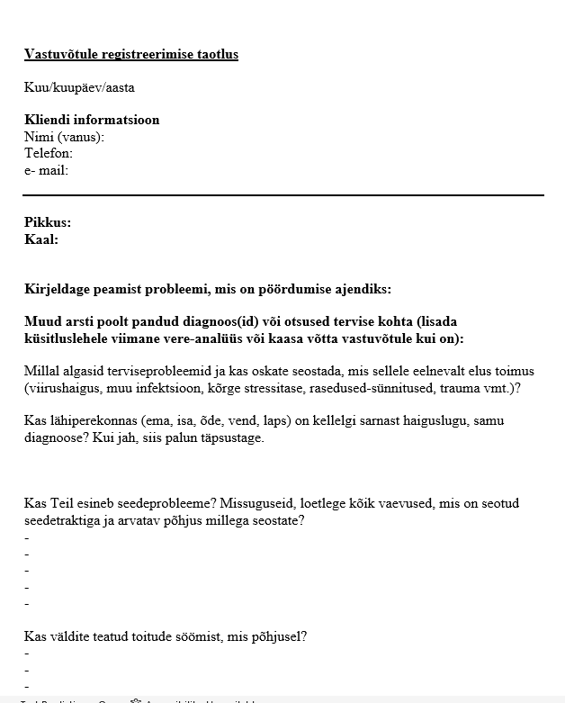 Toitumisnõustamine