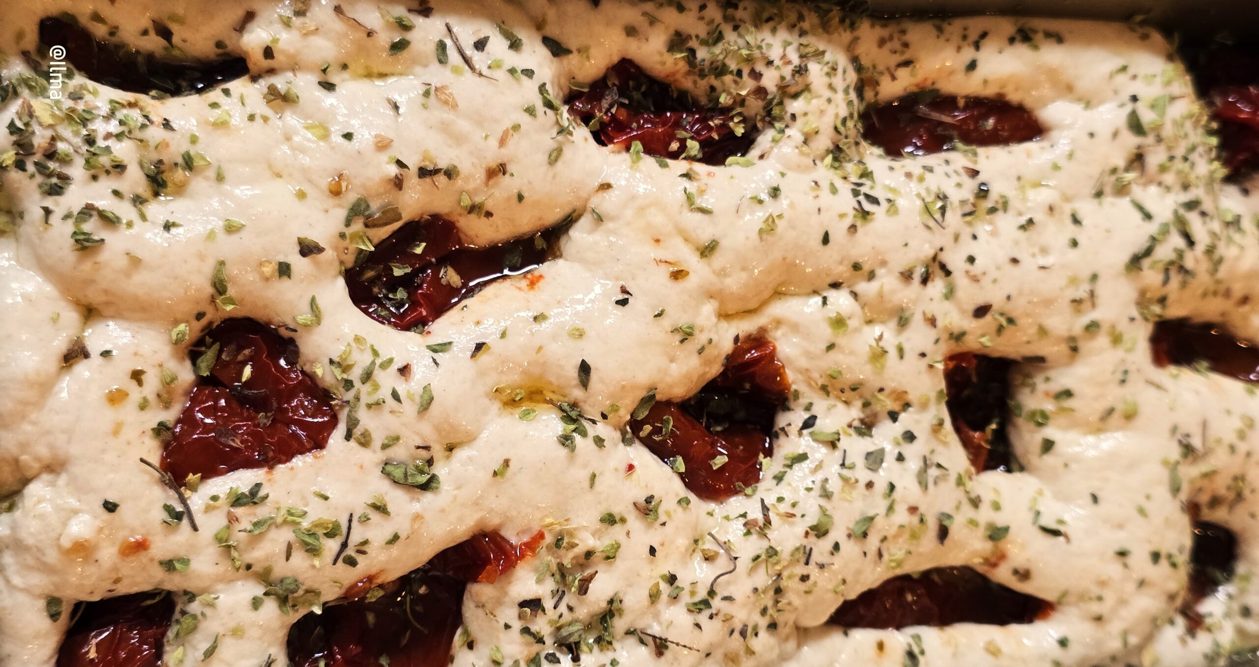 Focaccia_enne küpsetamist